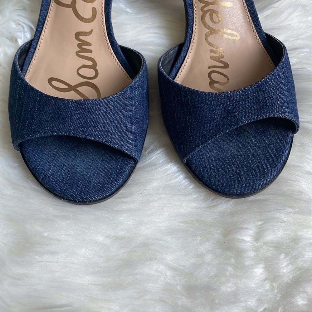Sam Edelman Susie denim sandal - Picture 9 of 14